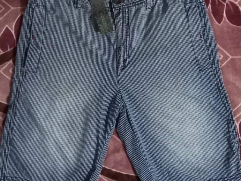 Шорты в клеточку, новые