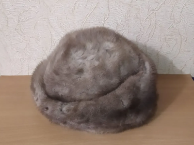 Шапка. Норка. Б/у