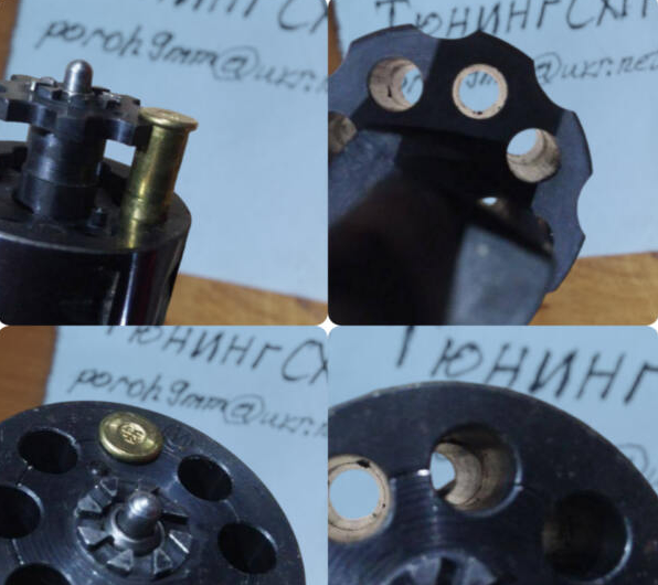 Тюнинг флоберов под 22lr/22wmr. Револьверы 5.6мм.