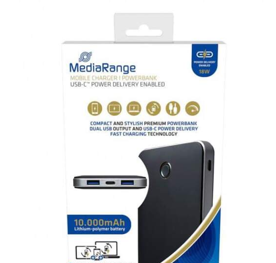 Power Bank MediaRange MR753 – 10000mAh