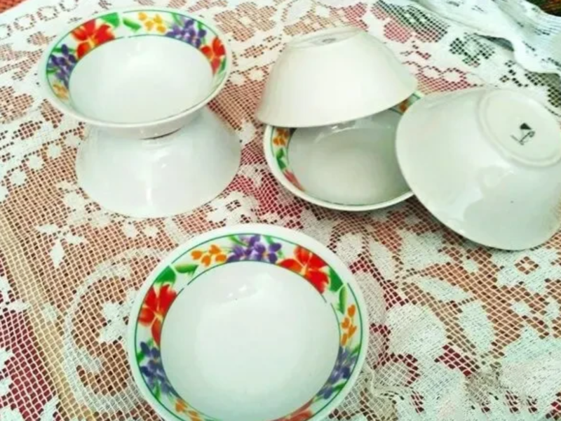 Новые Салатница, тарелка , пиала, конфетница 6 штук