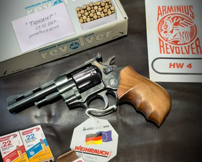 Тюнинг флоберов под 22lr/22wmr. Револьверы 5.6мм.