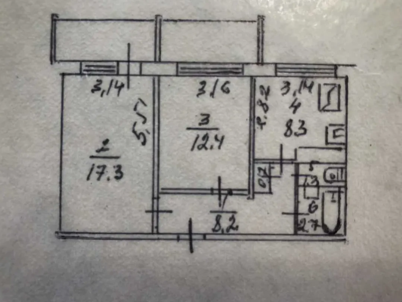 2-к квартира Київ, Печерський, Панаса Мирного 11