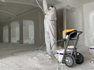 Безвоздушне Фарбування - стін, стелі , колон - висока якість