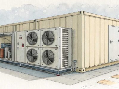 Холодильна камера, морозильна камера, шокова заморозка - промислові