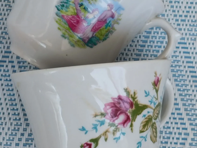 Чашки чайные Блюдца б/у поштучно