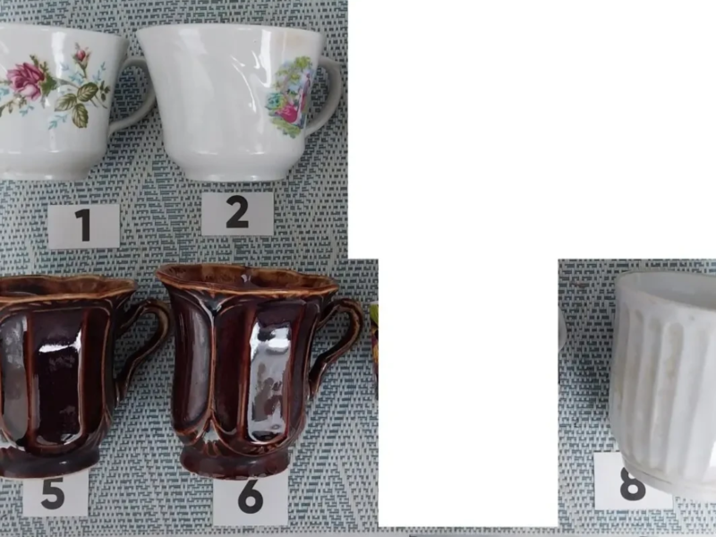 Чашки чайные Блюдца б/у поштучно