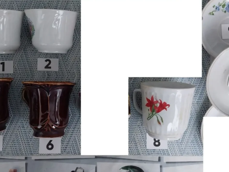 Чашки чайные Блюдца б/у поштучно