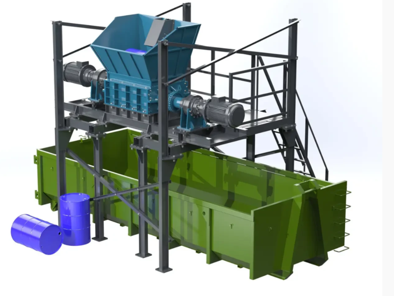 Шредер для металла Ecopolymer EZ 40