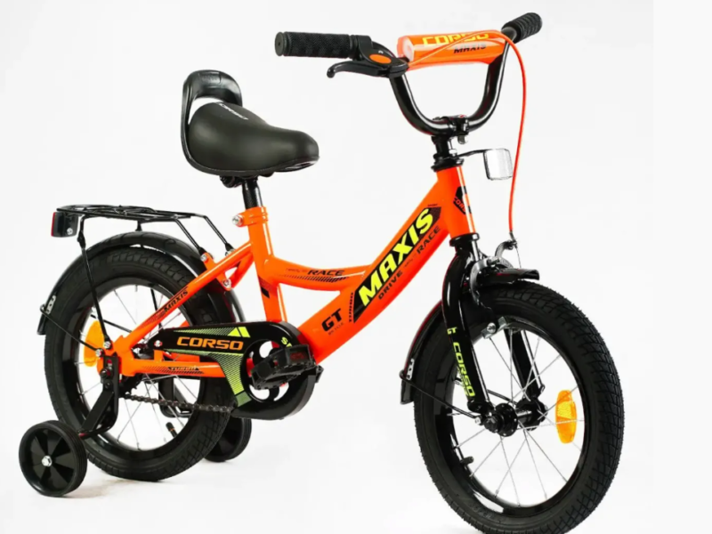 Велосипед детский колеса 14 дюймов новый,рост ребенка от 85 до 105 см