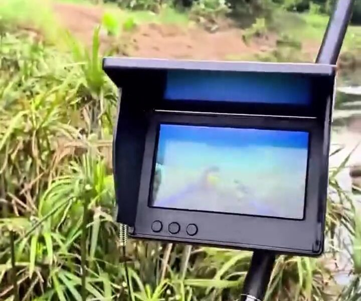 Профессиональная HD-подводная камера для рыбалки с монитором 4.3" и кабелем 15 м