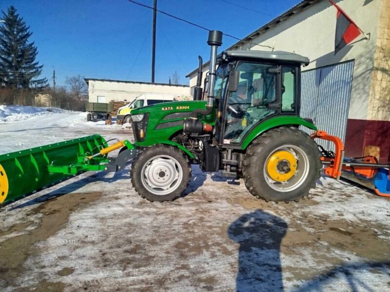 Відвал для снігу на мінітрактор