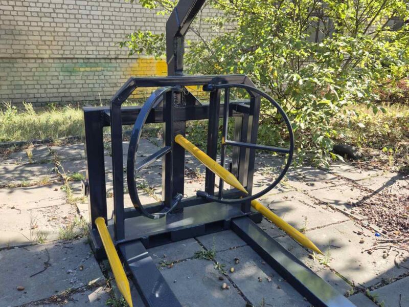 3 в 1: Гак для біг-бегів, вила для тюків, вила для підняття євро-піддонів