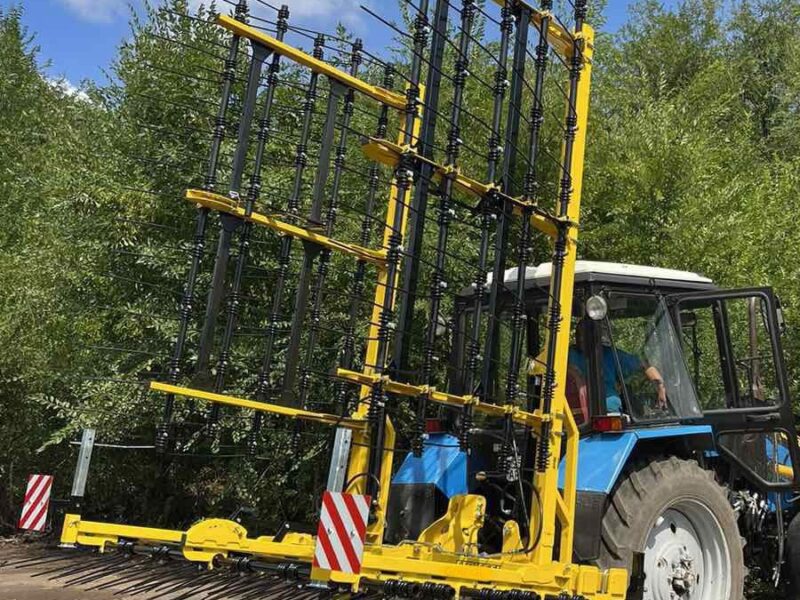 Борона пружинна 9 м