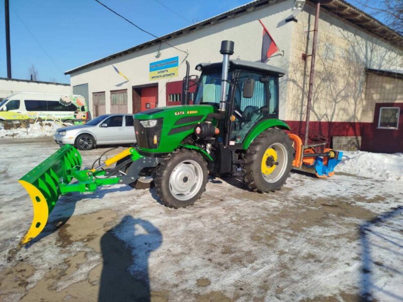 Відвал для снігу на мінітрактор