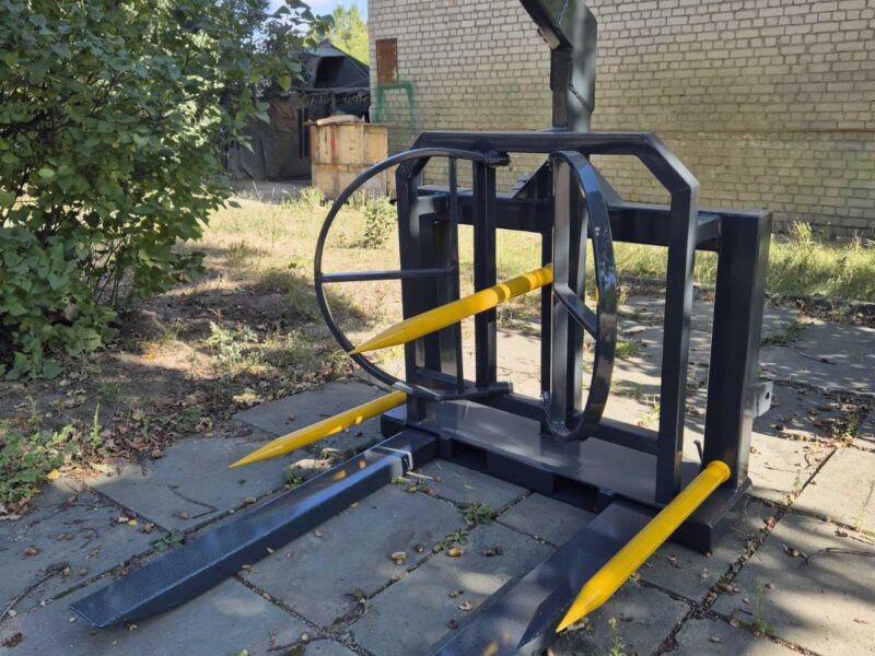 3 в 1: Гак для біг-бегів, вила для тюків, вила для підняття євро-піддонів