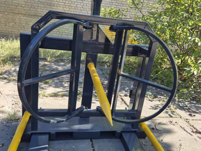 3 в 1: Гак для біг-бегів, вила для тюків, вила для підняття євро-піддонів