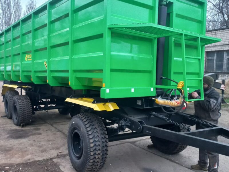 Причіп трьохвісний 3ПТС-20 Самоскидний Тракторний Зерновоз (3ПТС12 НТС20 )