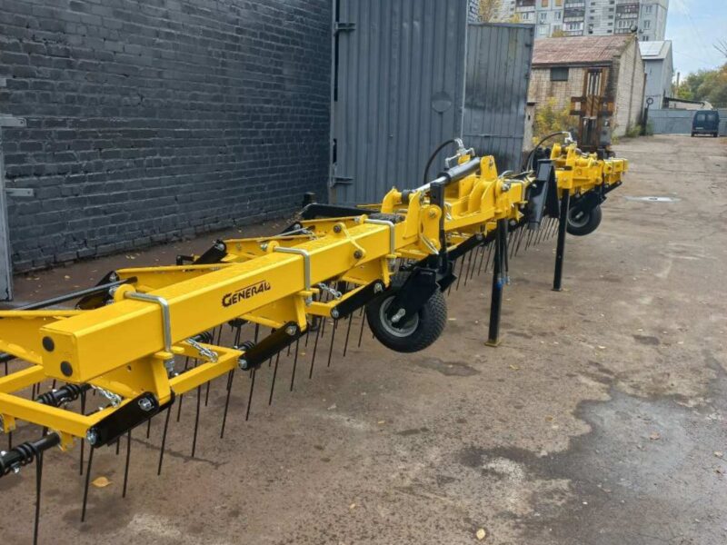 Універсальна пружинна борона 9 м