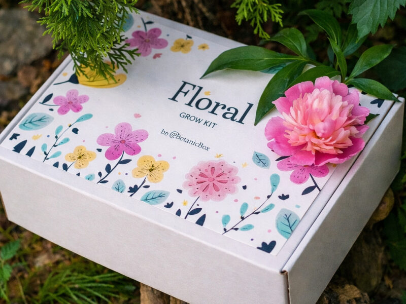 Квітучі подарункові набори на 8 березня. EcoBloom