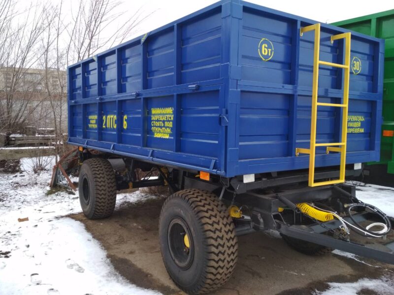 Причеп тракторний 2ПТС-6. Документи.