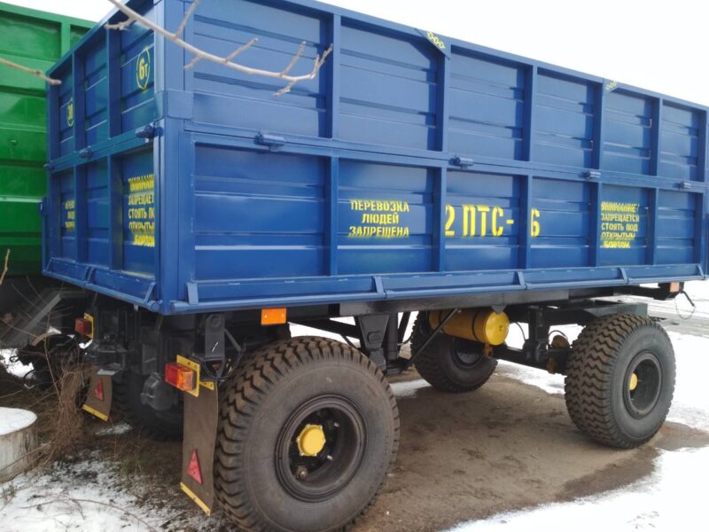 Причеп тракторний 2ПТС-6. Документи.