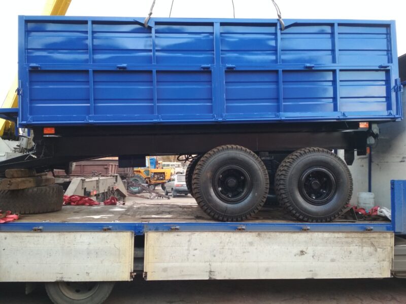 Напівричіп тракторний самоскидний НТС-10