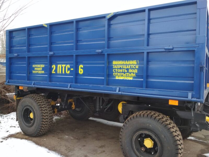 Причеп тракторний 2ПТС-6. Документи.