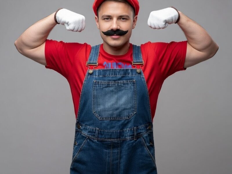 Кепка Супер Марио мультиразмерная для детей и взрослых