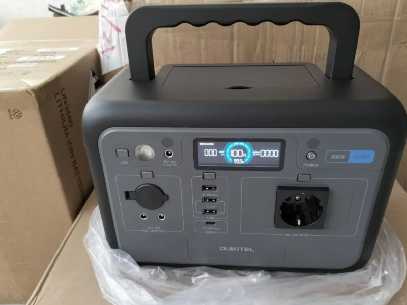 Нова Зарядна станція Oukitel P800 512 Wh 800W LiFePO4 ДБЖ