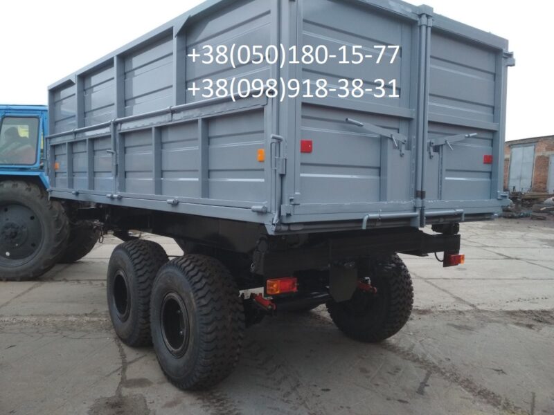 Причіп тракторний НТС -12 з гідравлічним стоянковим гальмом.