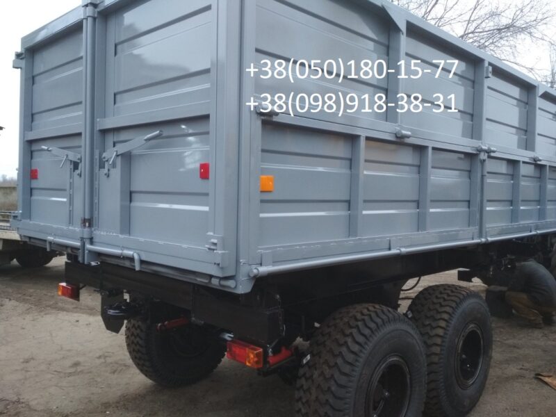 Причіп тракторний НТС -12 з гідравлічним стоянковим гальмом.