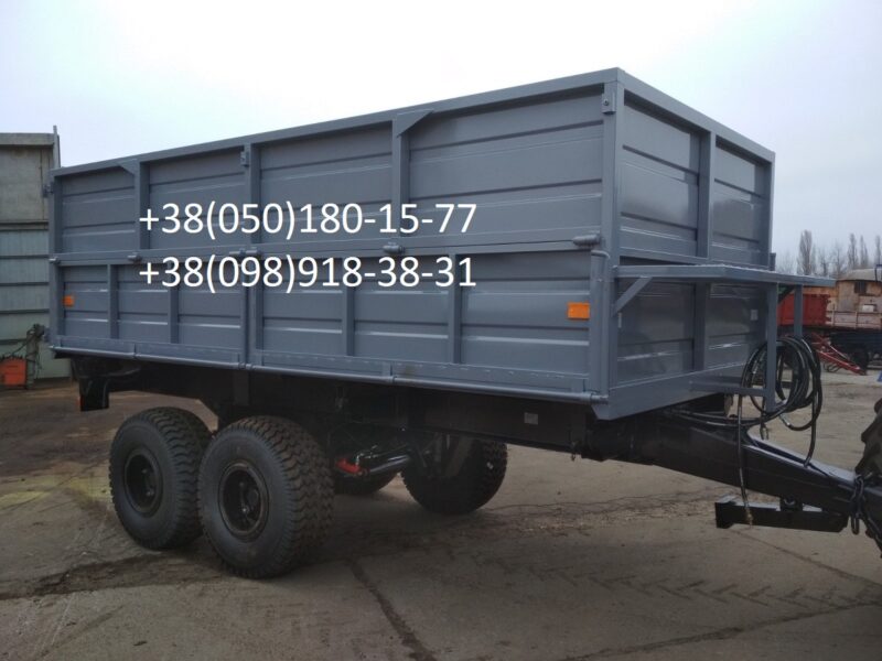 Причіп тракторний НТС -12 з гідравлічним стоянковим гальмом.