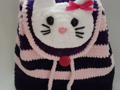 В'язана сумочка-чохол для пляшки. Ручна робота.