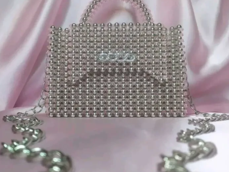 Сумка з намистин