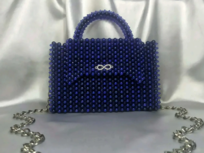 Сумка з намистин