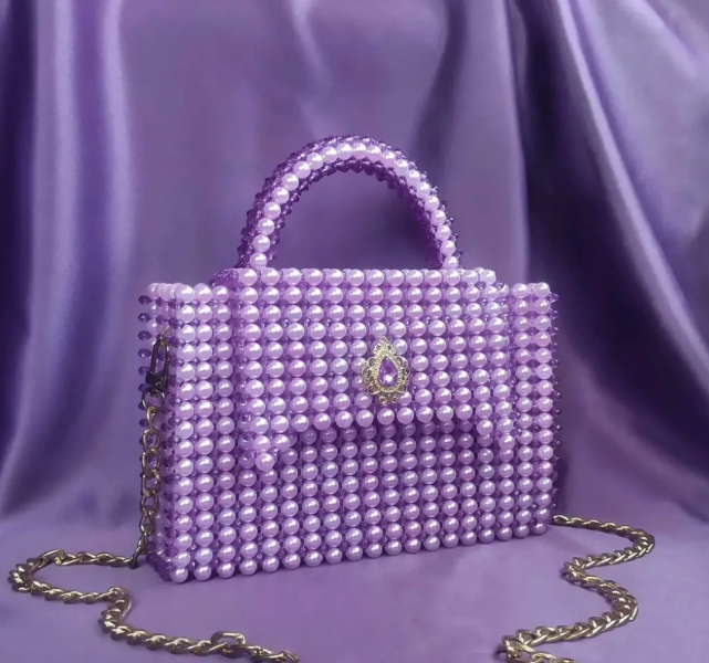 Сумка з намистин