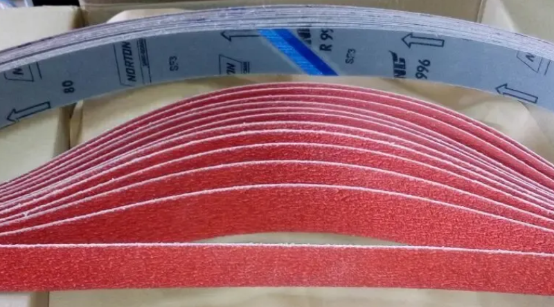 Шлифовальная лента Norton R996 Viking на гриндер керамика все размеры