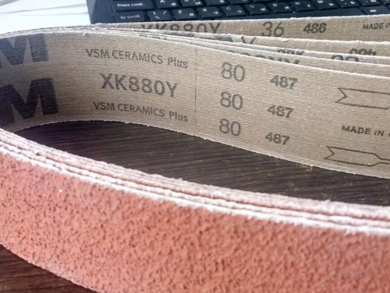 Шлифовальная лента XK880Y VSM Ceramics PLUS 50х1200 и 50х1500 мм