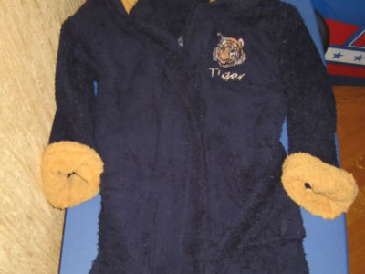 Теплый халат на мальчика 122-128 см