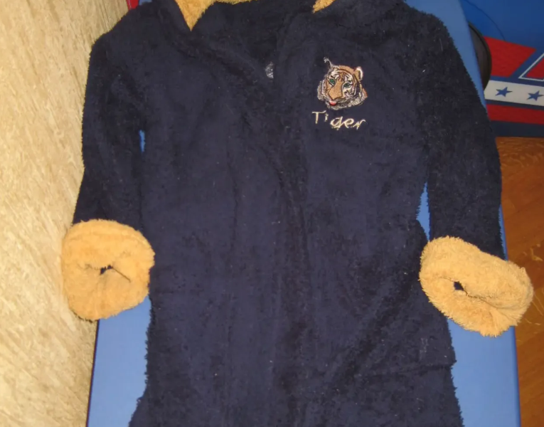 Теплый халат на мальчика 122-128 см