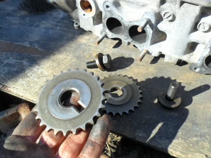 Nissan 13024-71J00 Звездочка распредвала, GA16DE оригинал, Ниссан