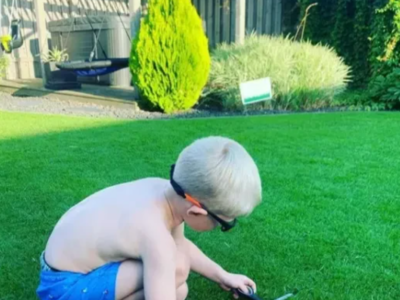 Газон спортивный НАБОР 5кг: трава семена+ удобрения ОСЕНЬ сотка легко