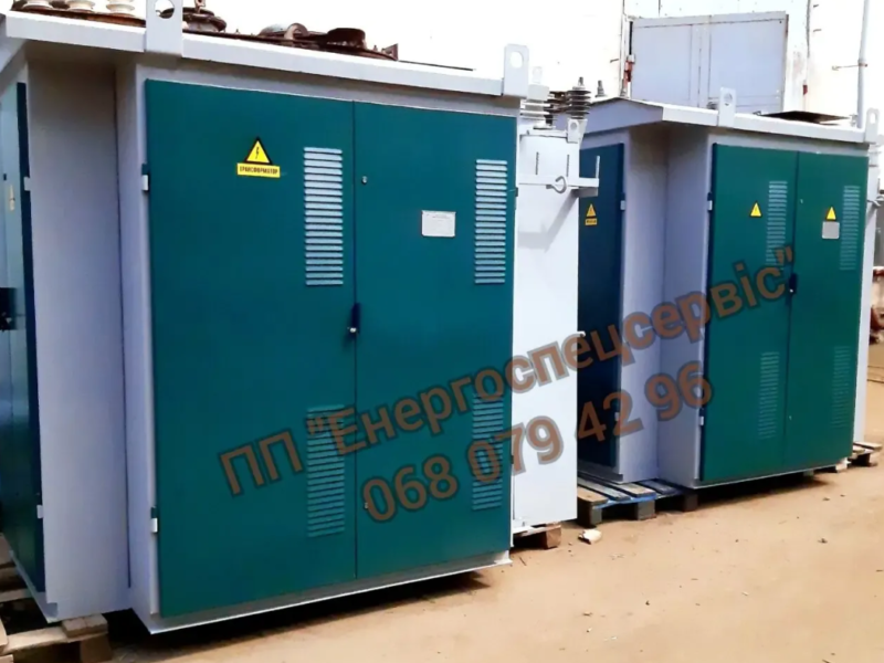 Комплектні трансформаторні підстанції ктпп 25-630/10(6)/0,4 ква