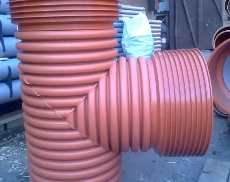 Трубы гофрированные для наружной канализации