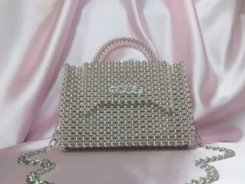 Сумка з намистин