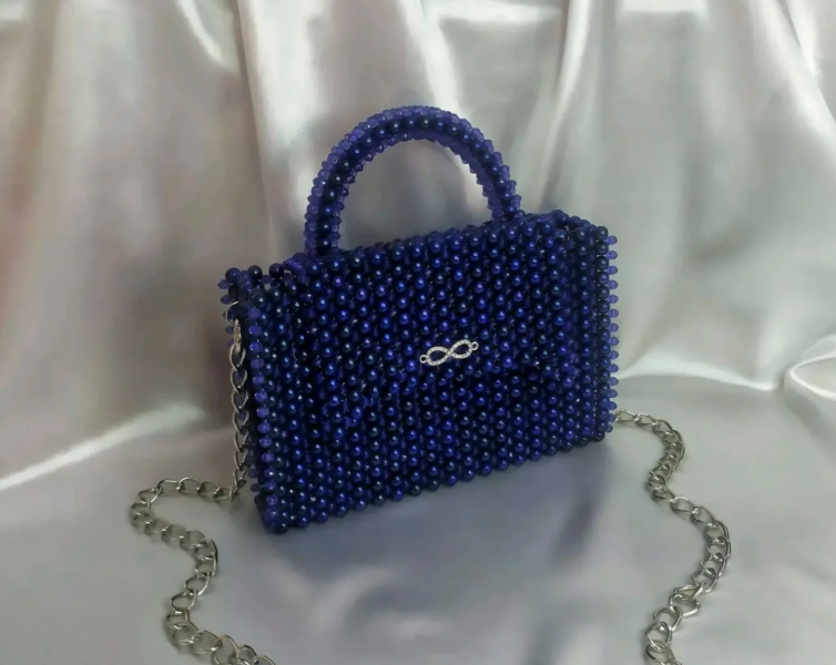Сумка з намистин