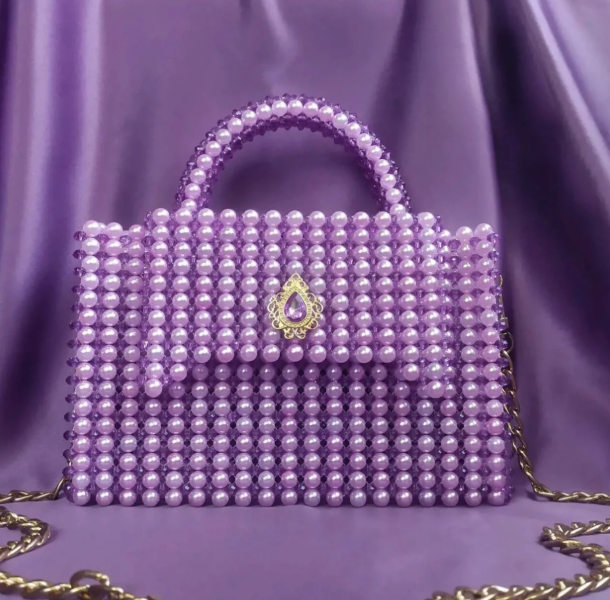 Сумка з намистин