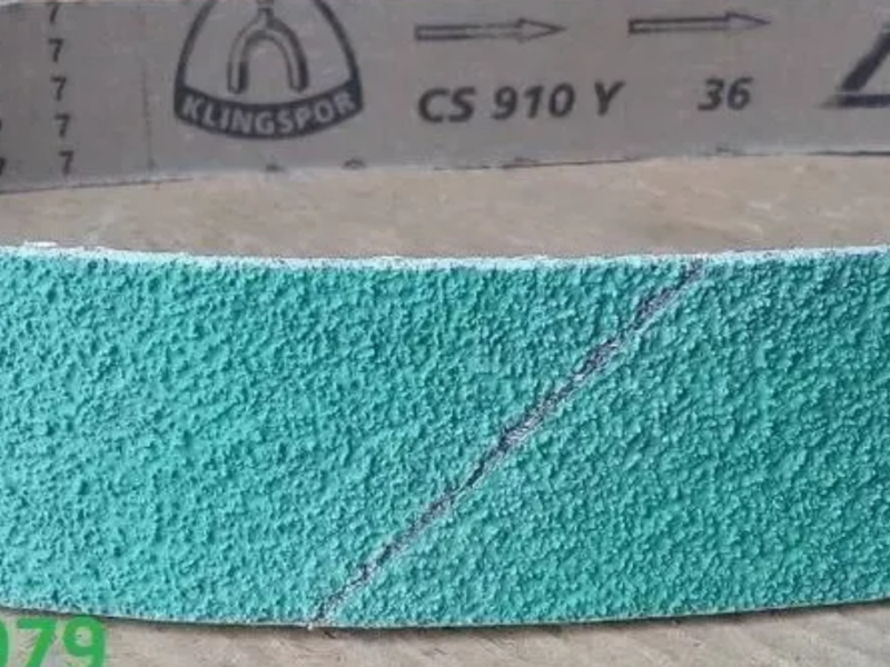 Шлифовальная лента для гриндера Klingspor Cs910y керамика все размеры