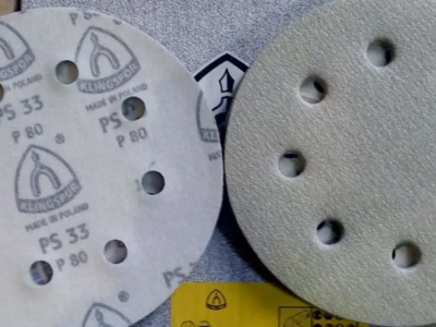 Шлифовальные круги диаметром 180 мм. на 8 отверстий Klingspor PS33